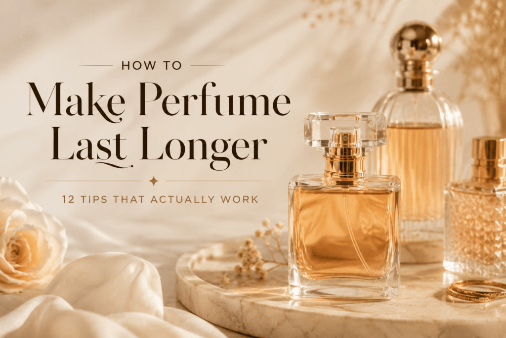 How to make perfume last longer with proper fragrance application techniques