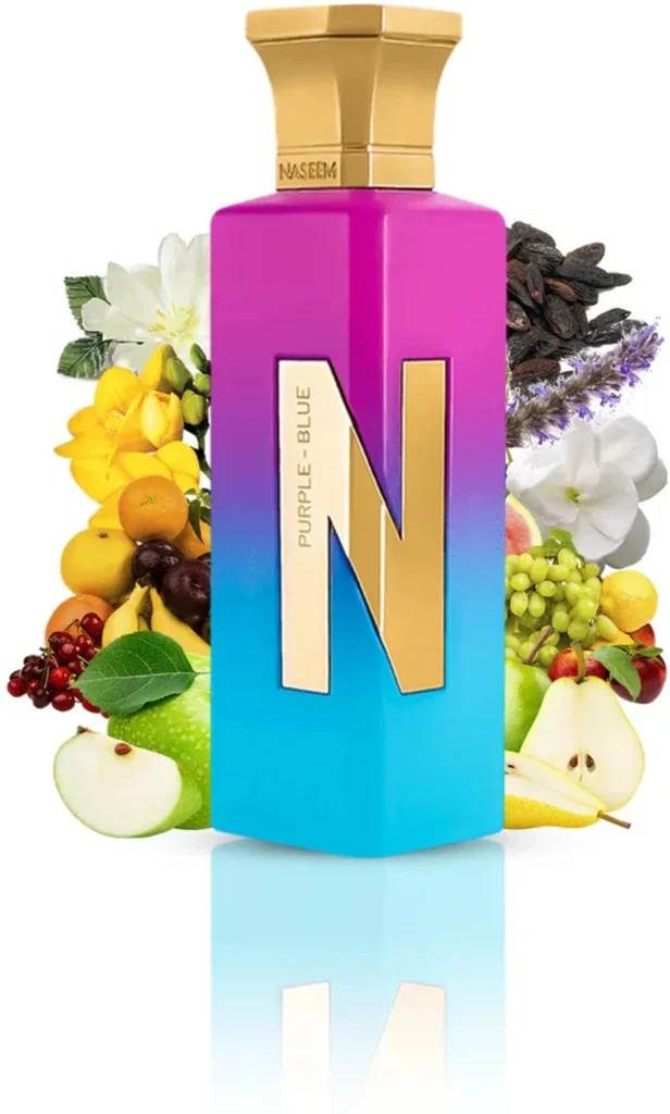 Naseem Purple Blue non-alcoholic perfume